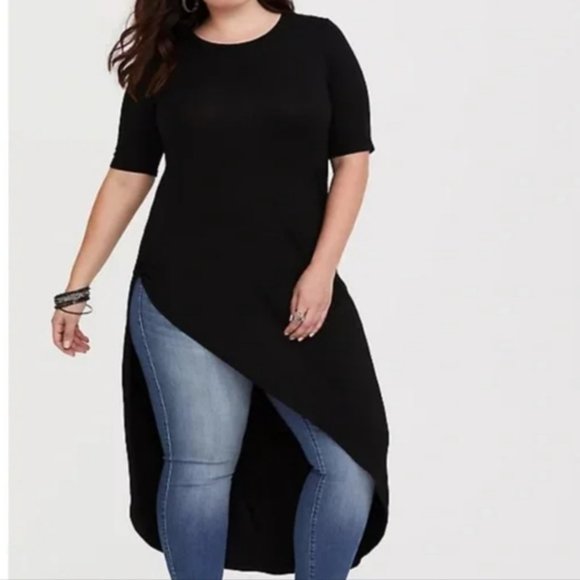NWT Torrid Asymmetrical Tunic Shirt Size 1X - Picture 1 of 11